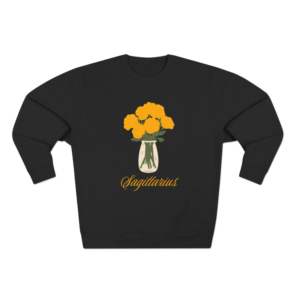 Give Me My Flowers Sagittarius Crewneck What in the Carnation's