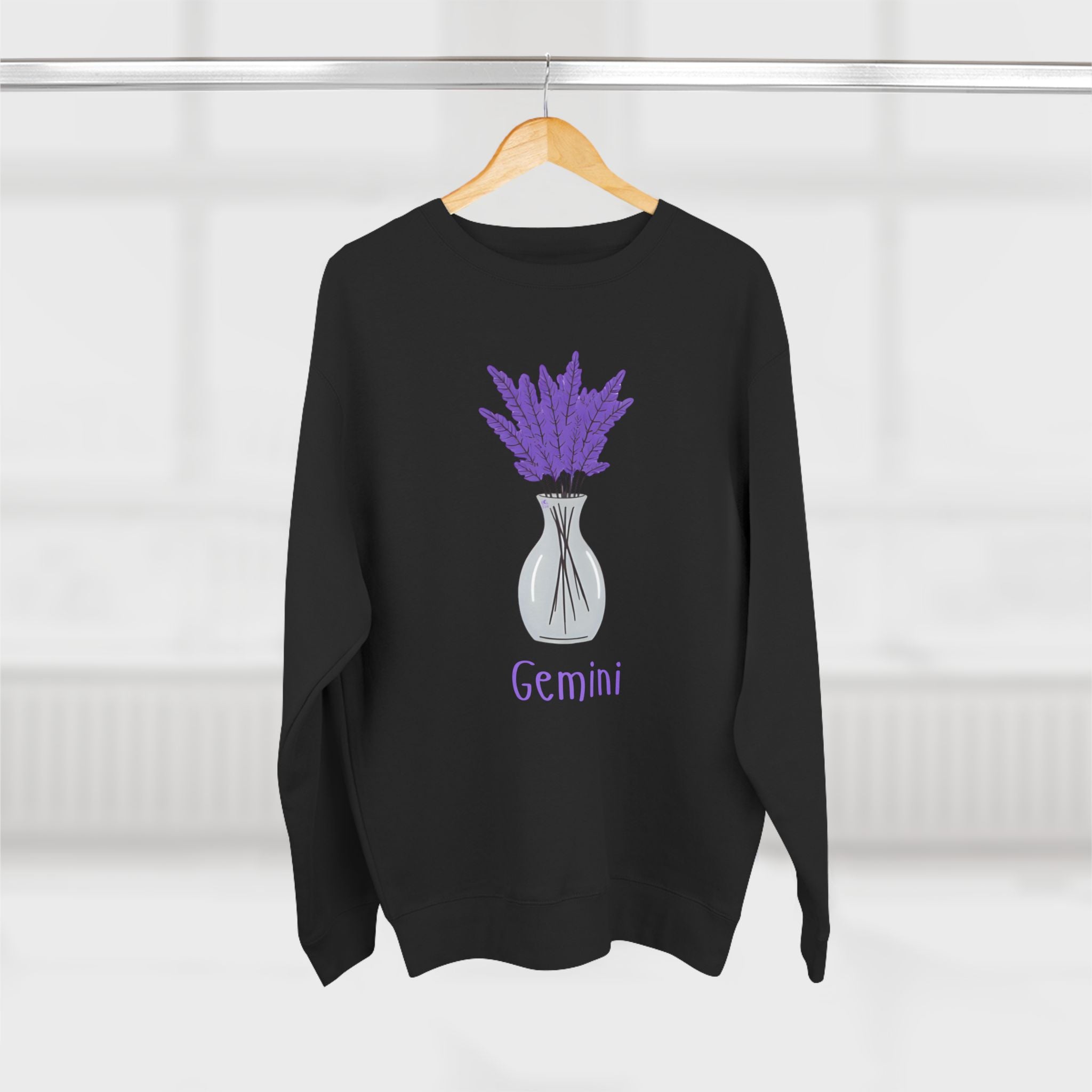 Give Me My Flowers Gemini Crewneck I love you You Love Me