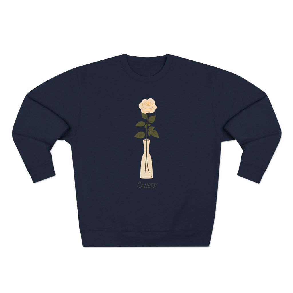 Give Me My Flowers Cancer Crewneck Off White