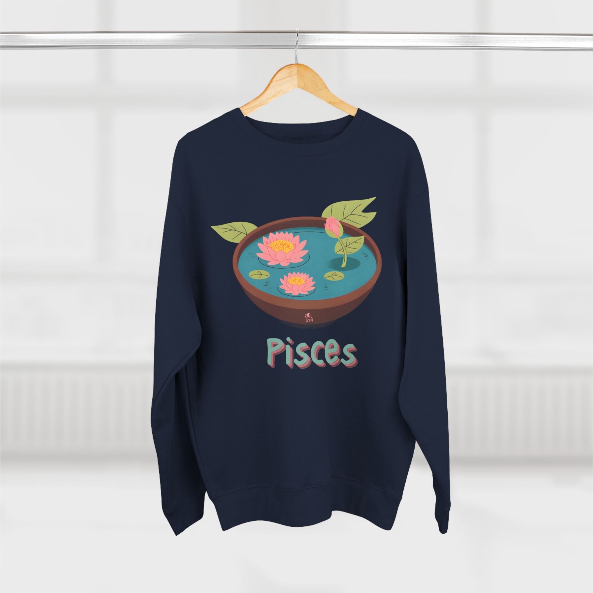 Give Me My Flowers Pisces Crewneck A Lily Bit of This A Lily Bit of That