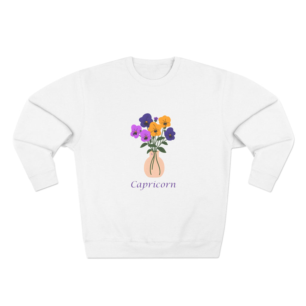 Give Me My Flowers Capricorn Crewneck Mamba Pack