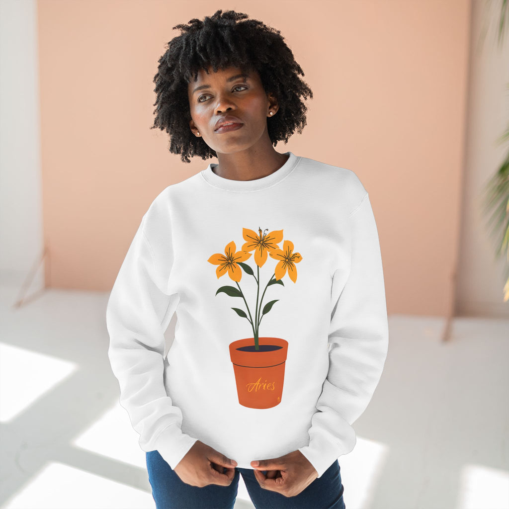 Give Me My Flowers Aries Crewneck Beez in the Trap