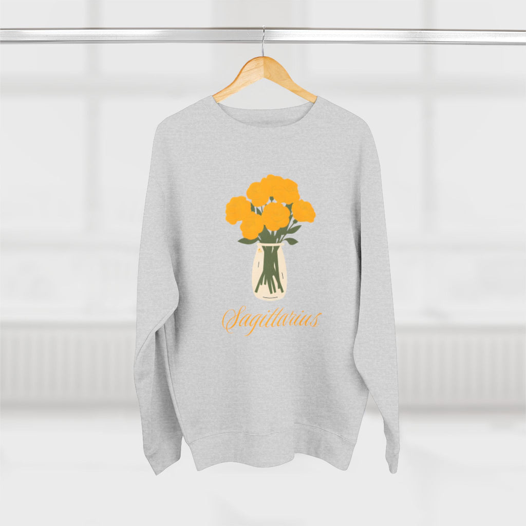 Give Me My Flowers Sagittarius Crewneck What in the Carnation's