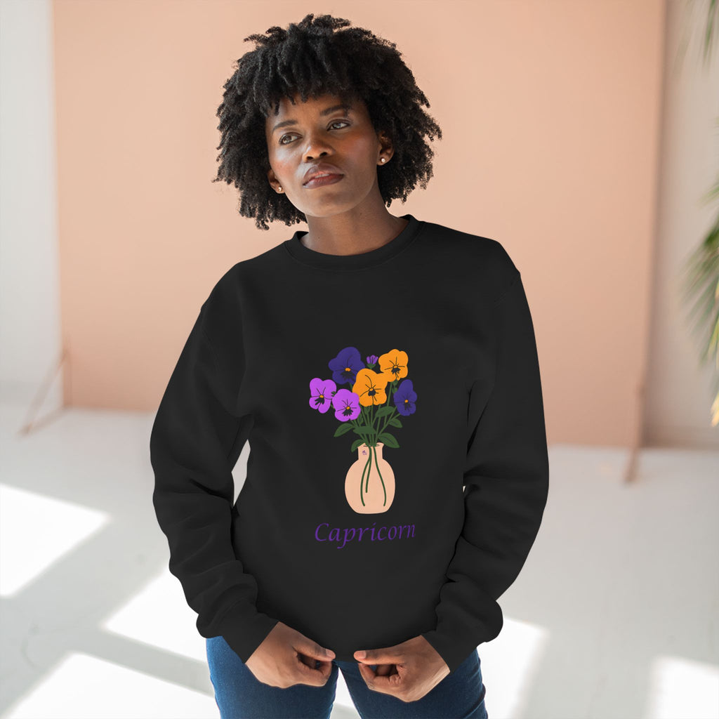 Give Me My Flowers Capricorn Crewneck Mamba Pack