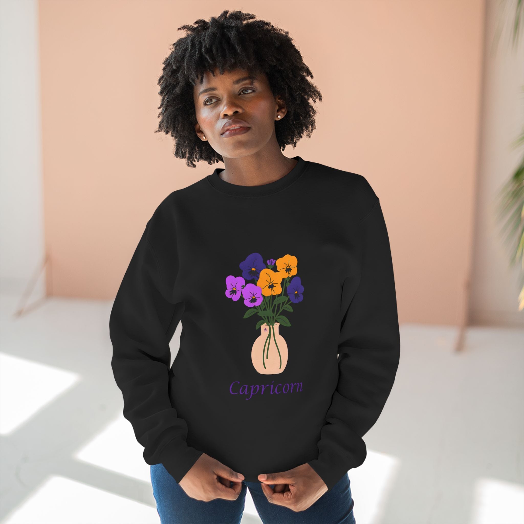 Give Me My Flowers Capricorn Crewneck Mamba Pack