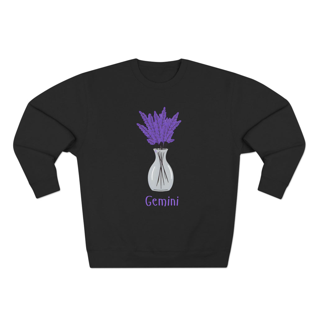 Give Me My Flowers Gemini Crewneck I love you You Love Me
