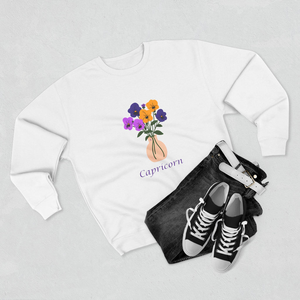 Give Me My Flowers Capricorn Crewneck Mamba Pack