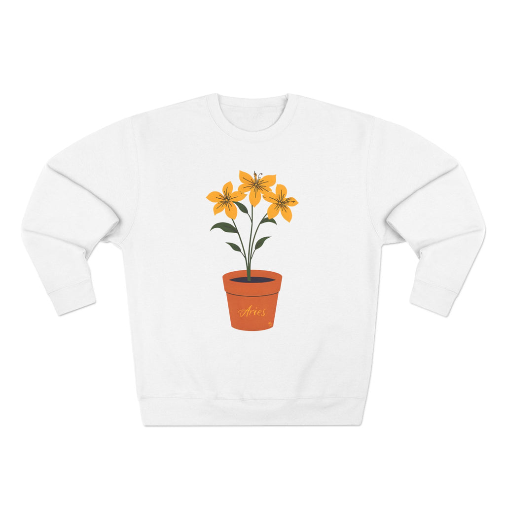 Give Me My Flowers Aries Crewneck Beez in the Trap