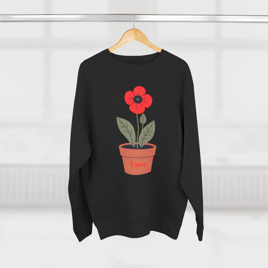 Give Me My Flowers Taurus Crewneck Mirar Poppy