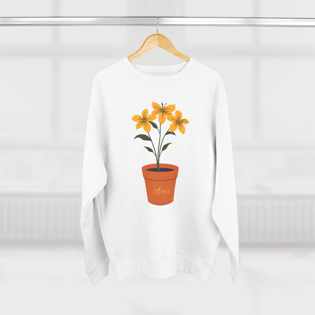 Give Me My Flowers Aries Crewneck Beez in the Trap