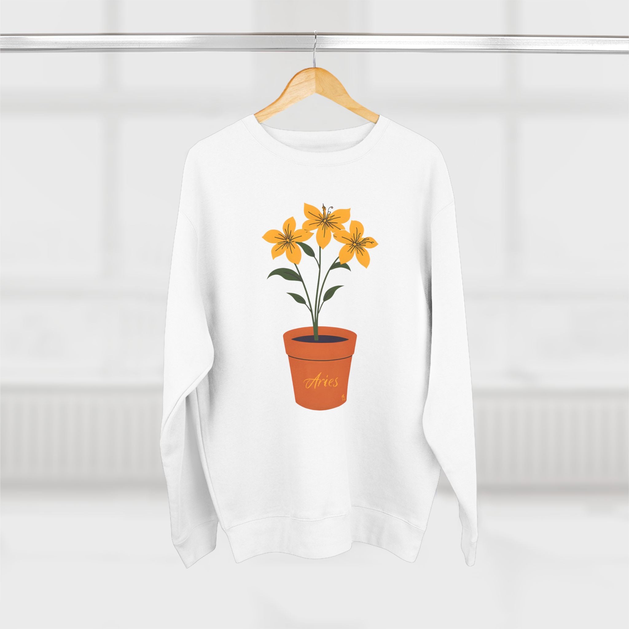 Give Me My Flowers Aries Crewneck Beez in the Trap
