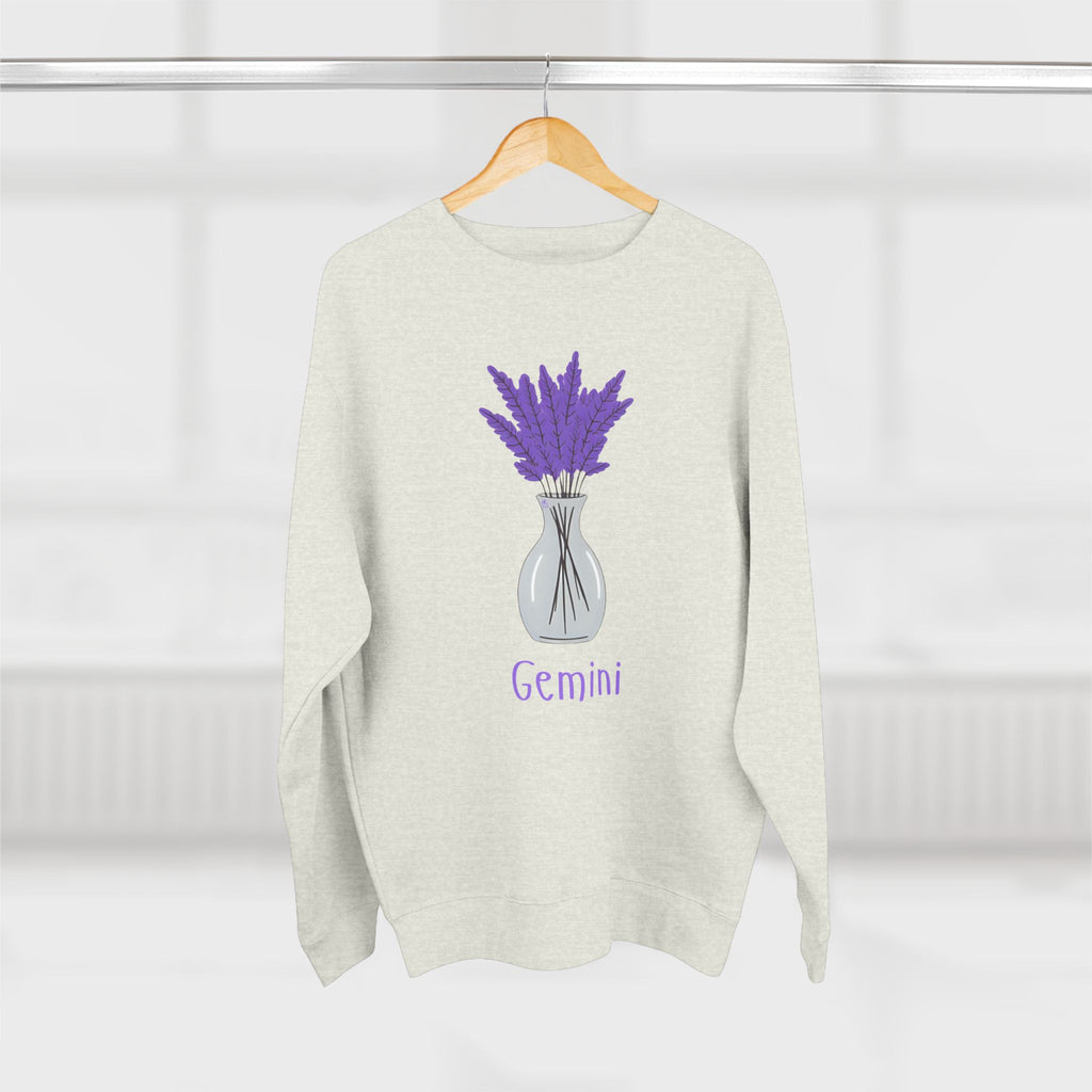 Give Me My Flowers Gemini Crewneck I love you You Love Me
