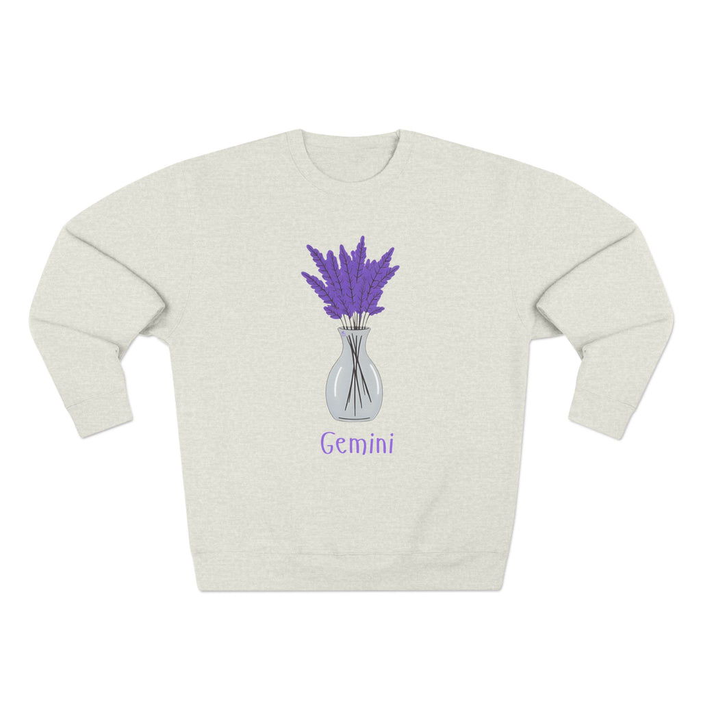 Give Me My Flowers Gemini Crewneck I love you You Love Me