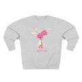 Give Me My Flowers Aquarius Crewneck Pink Starburst