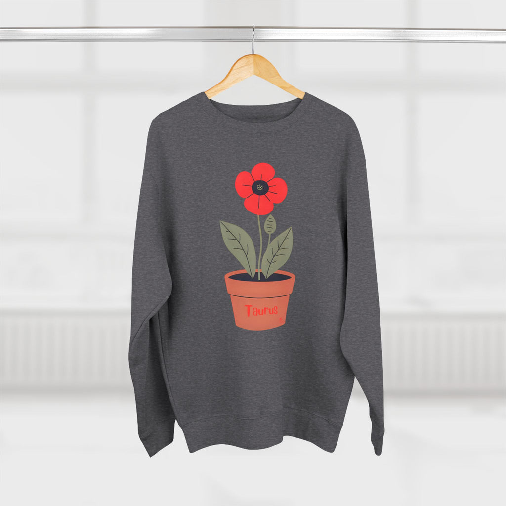 Give Me My Flowers Taurus Crewneck Mirar Poppy