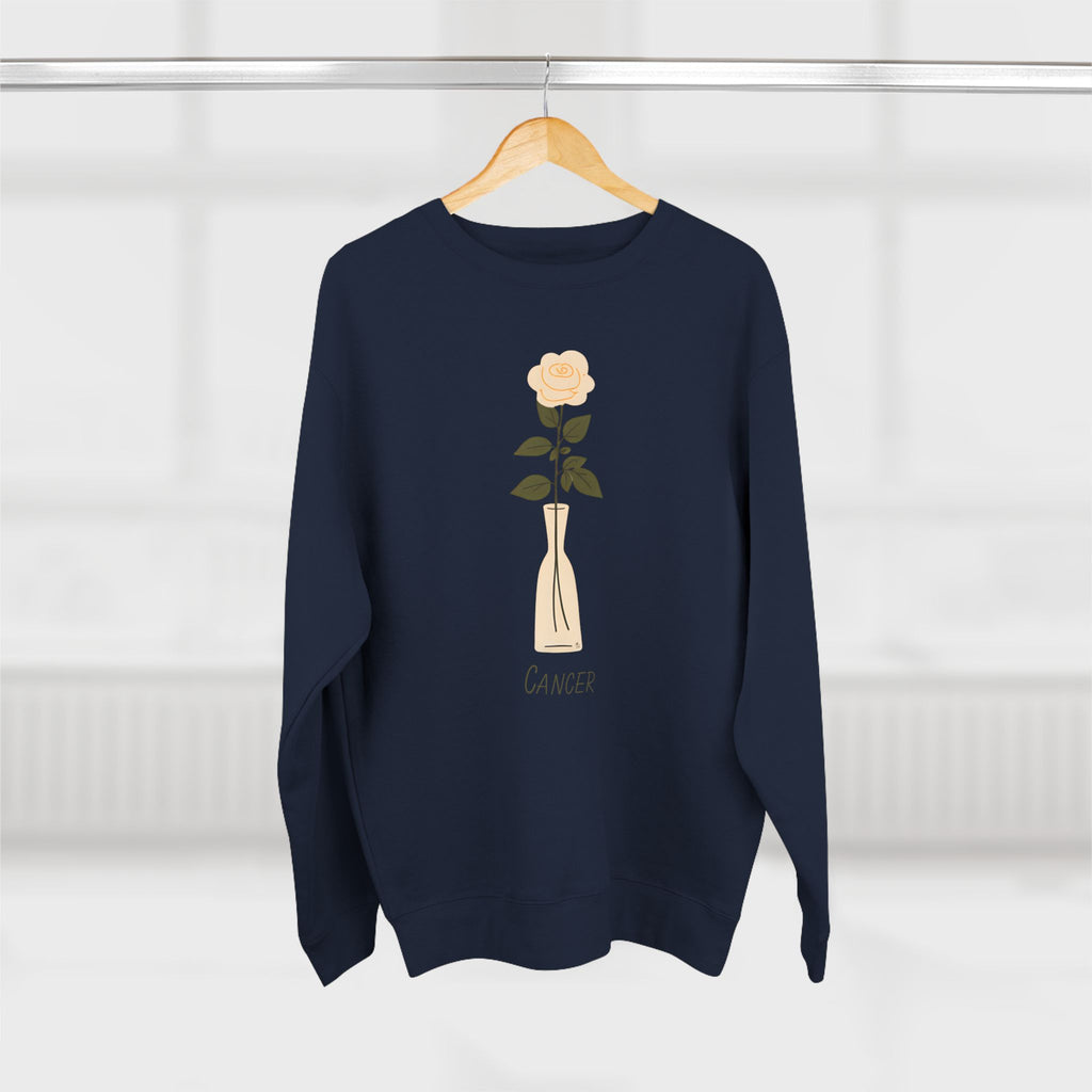 Give Me My Flowers Cancer Crewneck Off White
