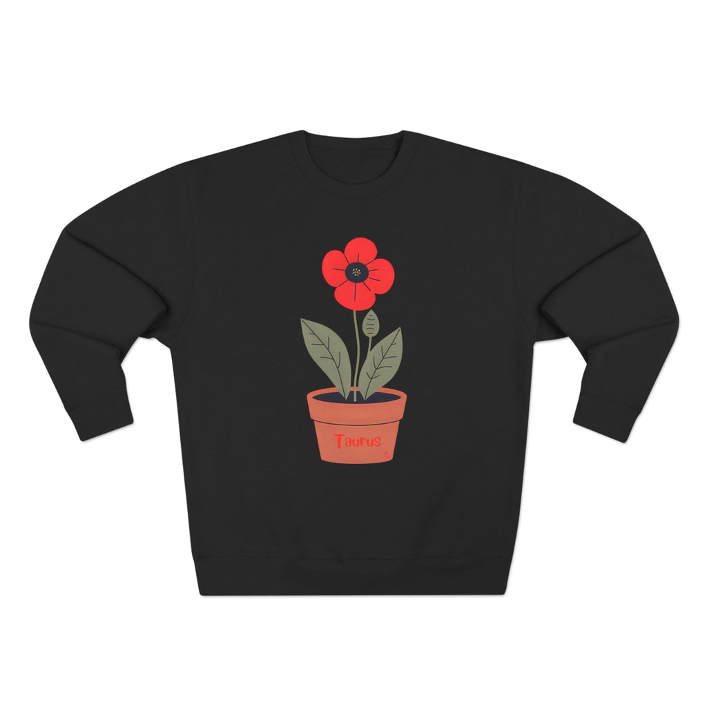 Give Me My Flowers Taurus Crewneck Mirar Poppy