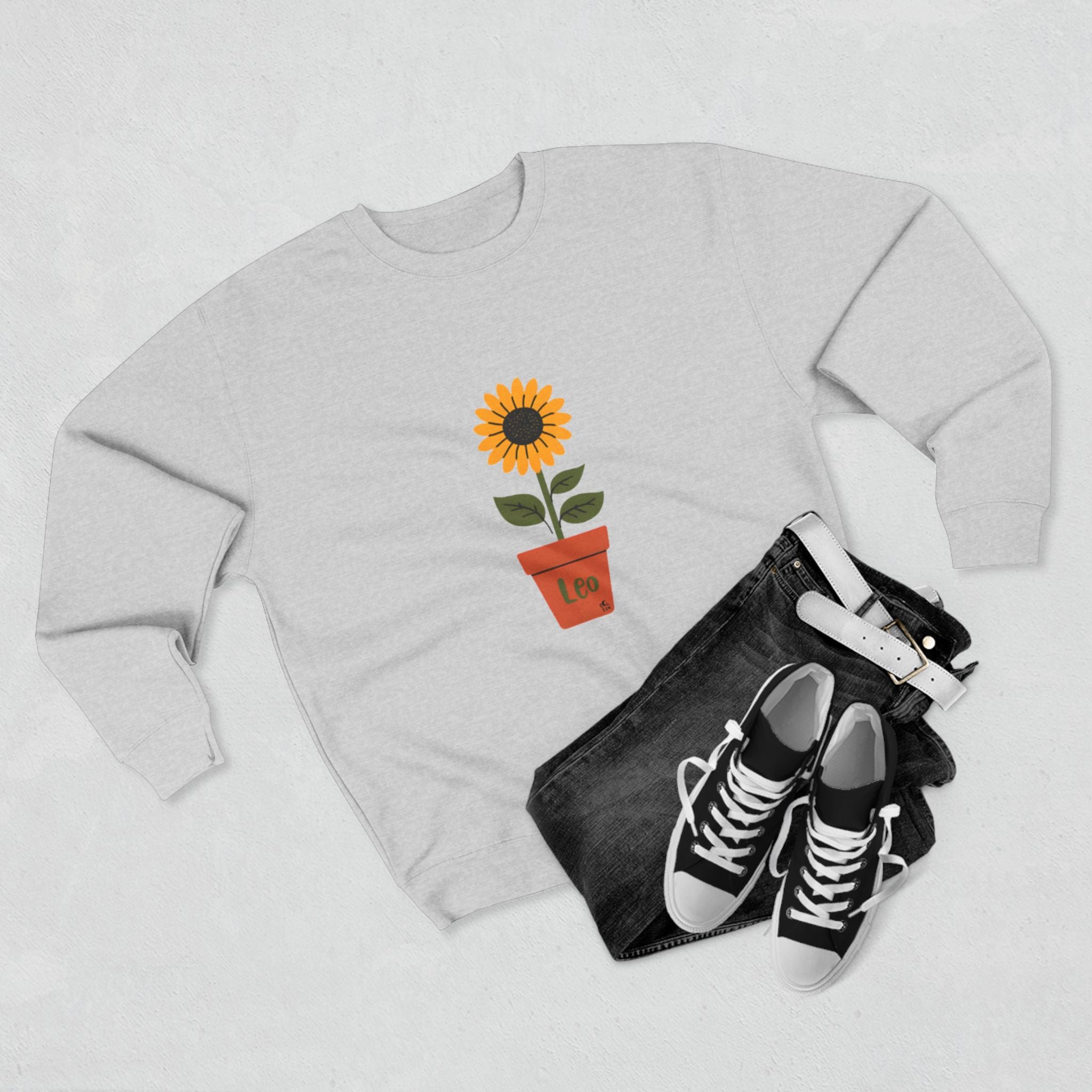 Give Me My Flowers Leo Crewneck David's