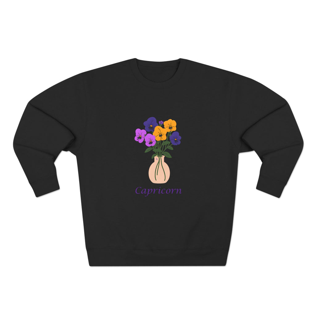 Give Me My Flowers Capricorn Crewneck Mamba Pack
